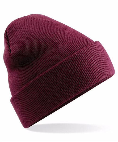 green wool beret